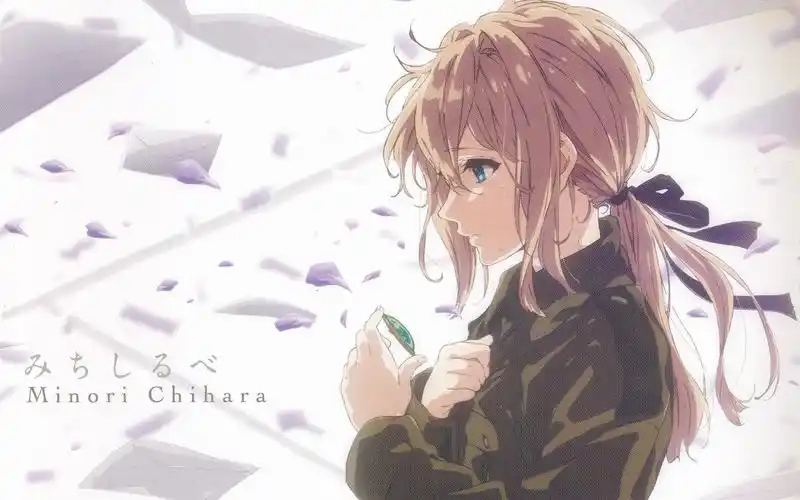 花无凋零之时爱无传达之期紫罗兰永恒花园mad60fps薇尔莉特踩水起跳