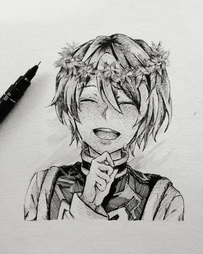 人物手绘动作素材