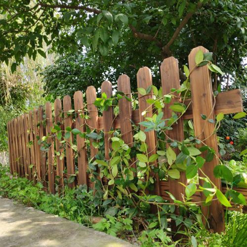 防腐插地低栏花草护栏菜园菜地室外木栅围栏栅栏