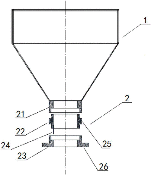 一种方形下料斗的制作方法