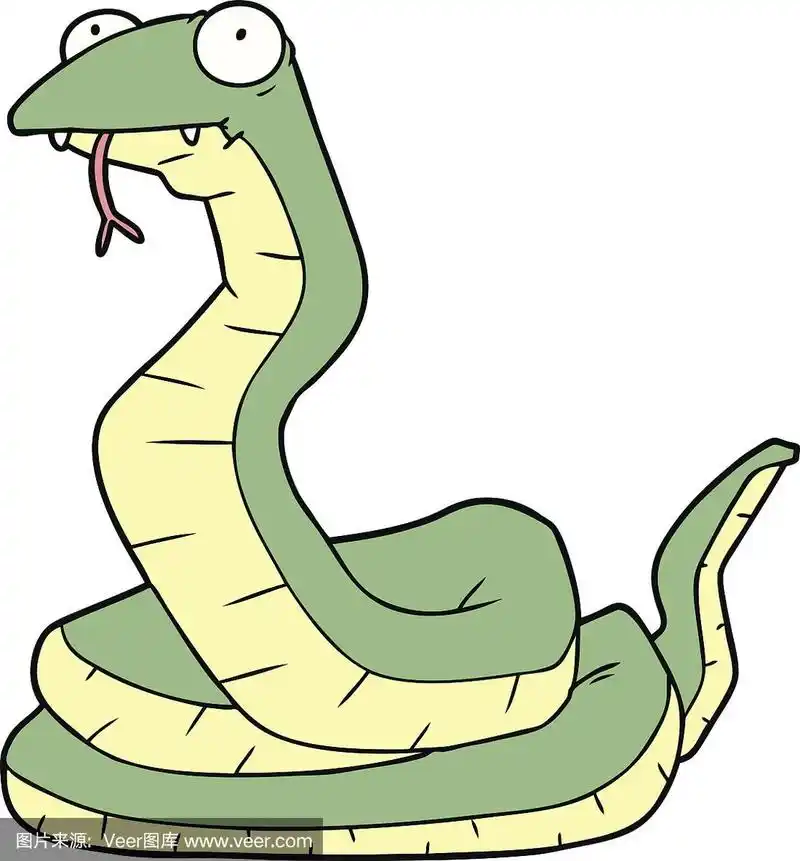 卡通蛇