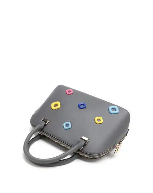 女款灰色甜美马卡龙优雅时尚手提贝壳包