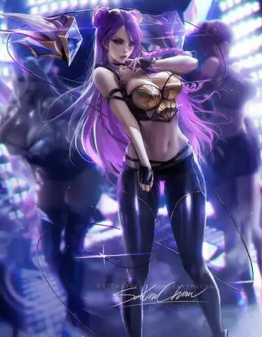 英雄联盟卡莎kda皮肤原画图