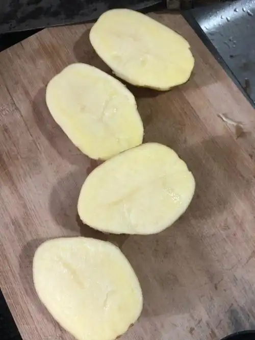 做道懒人菜,轻松享假期#芝士烤土豆(2/10)