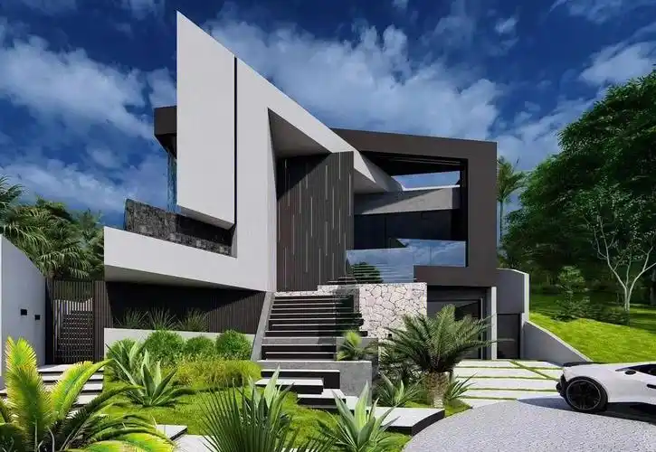 造价150260万的前卫现代别墅