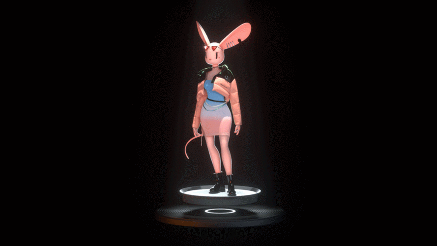 鼠人士多 三维角色设计