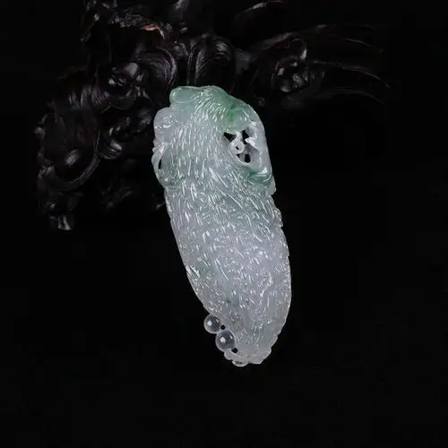 腾冲树明玉雕杨树明大师作品翡翠玉雕欣赏_腾冲吧_百度贴吧