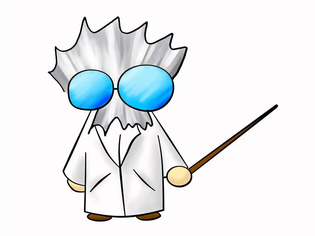 搞笑教授,戴眼镜的滑稽教授