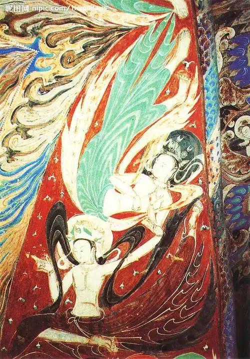 敦煌飞天(敦煌石窟壁画)