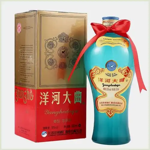 洋河大曲52度价格表礼盒装,洋河大曲52度500ml浓香型白酒