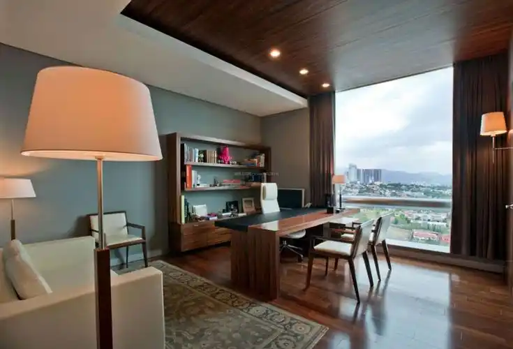 创意小型总经理办公室设计装修图片_装信通网效果图