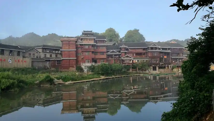 湘西游手机随拍:怀化通道县皇都侗族村. 2017年5.26日