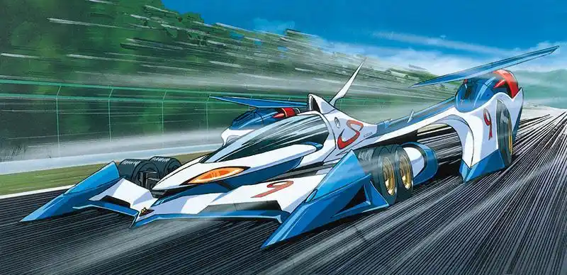 赛车动漫的小众经典高智能方程式赛车阿斯拉达