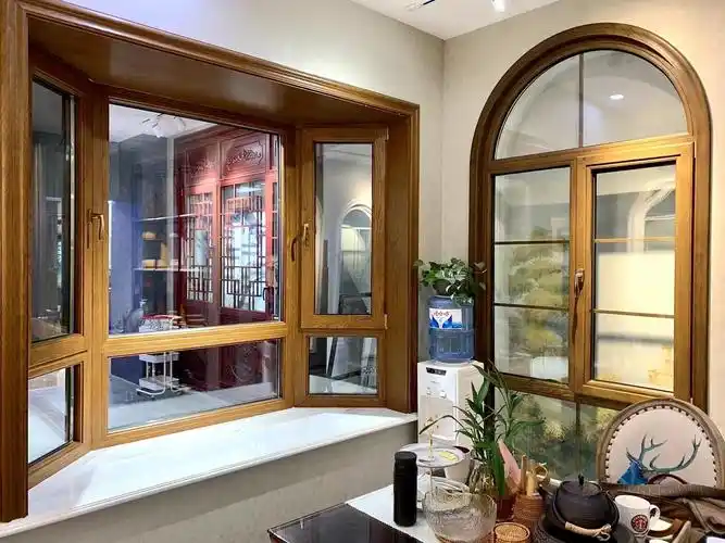 铝包木门窗 木包铝门窗 内开外开 4