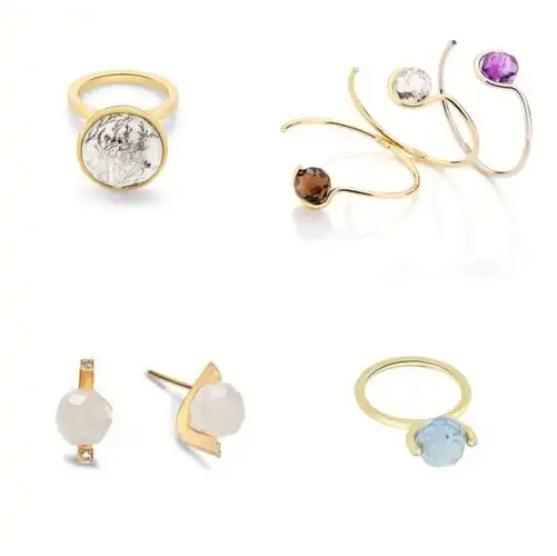 这是来自巴西的珠宝棚设计师同名品牌,其珠宝风格独特,夸张,精致.