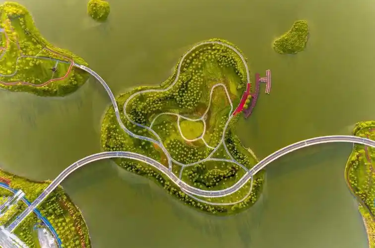 砚阳湖公园.图源 肇庆新区发布