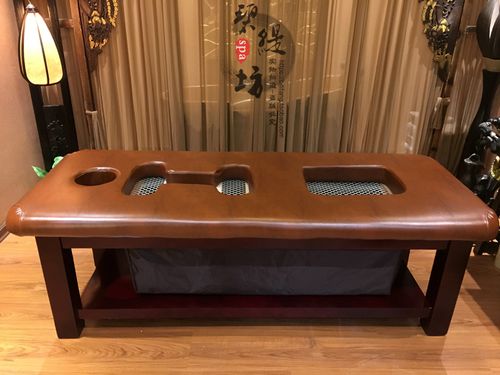 厂家直销 实木中药熏蒸床多功能艾灸全身理疗床美容院专用按摩床