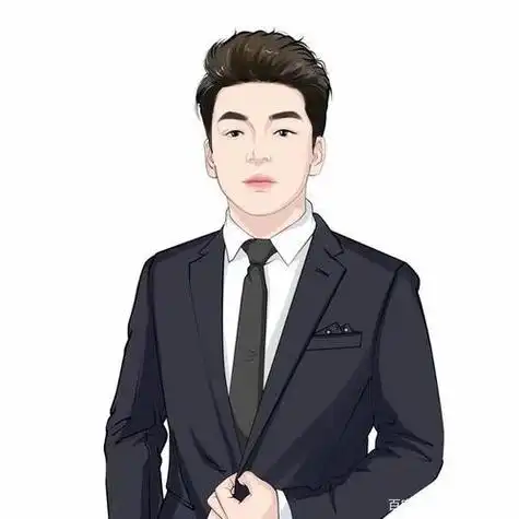 长头发西装动漫头像 动漫头像图片大全 -【爱个性】