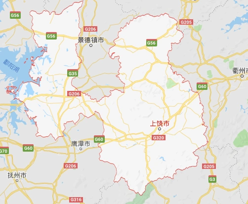 上饶市在哪里浙江省上饶市