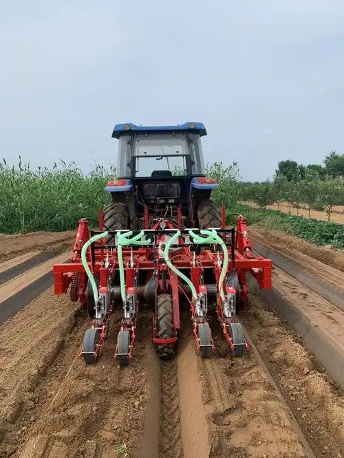 旋耕起垄滴灌气吸直播一体机