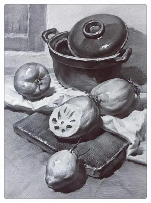 广东素描静物《盛宴》即将上市