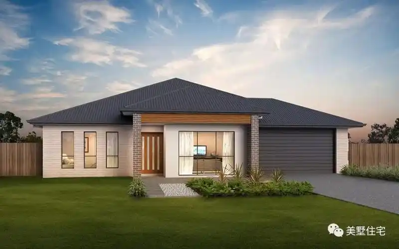 18栋现代风格的一层别墅光看效果就很喜欢回头率100