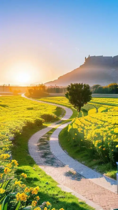 正能量背景图,向着阳光出发☀️