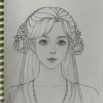 铅笔手绘24 | 颜淡 | 杨紫