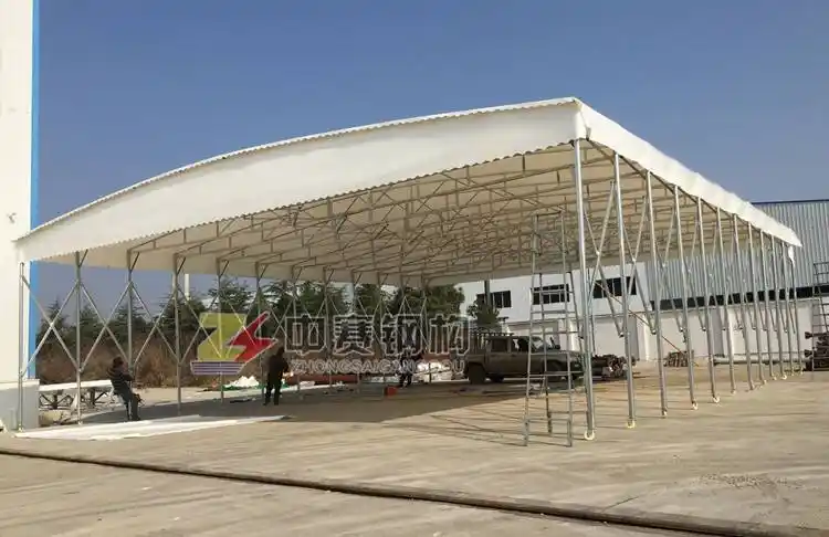 推拉雨棚活动帐篷户外大型伸缩遮阳棚移动收缩折叠蓬停车棚夜宵棚图片
