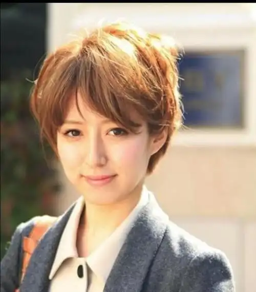 胖脸适合什么发型短发男,胖脸适合什么发型女图18