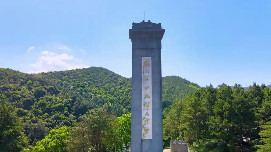 皖南事变烈士陵园(青山翠柏 英雄长眠)大疆air2
