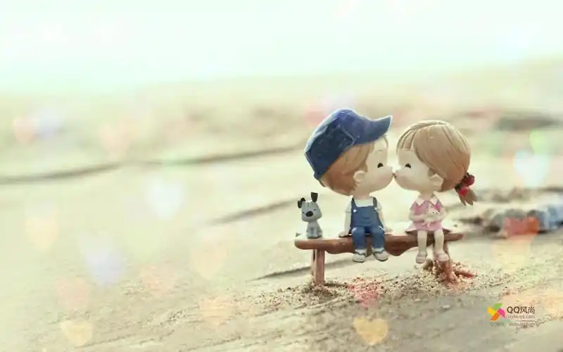 qq浪漫情侣桌面壁纸