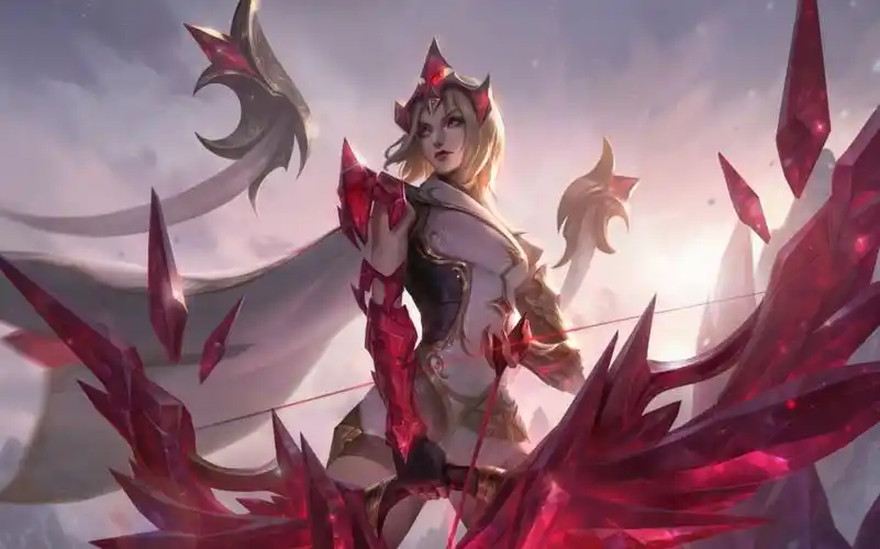 【水晶圣骑 艾希】原画