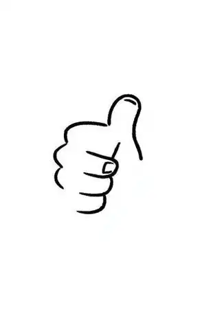 👍棒大拇指简笔画🎨