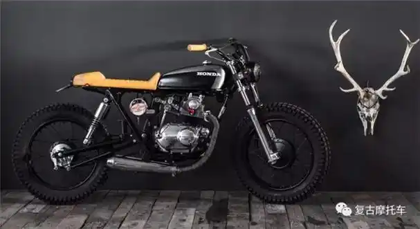 1975 honda 125复古改装_本田摩托车_维修改装_摩信网