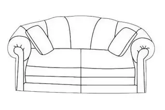 沙发简笔画简单画法步骤教程及图片大全,简笔画图片
