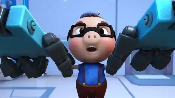 猪猪侠:普利斯的家用机器人真暴力,还逼迷糊做运动,真不可爱!