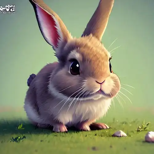 动物头像图片 可爱小兔子