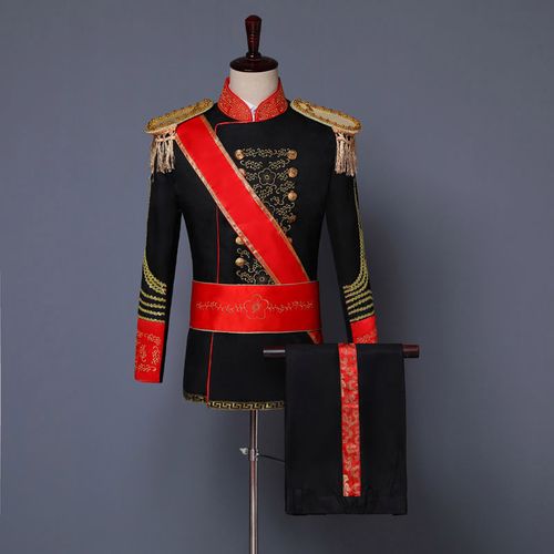 民国军阀大帅大衣礼服古代将军服装话剧演出军阀服cos剧本杀衣服