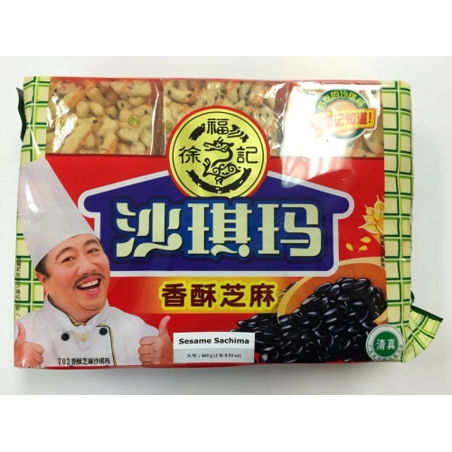 sachima sesame flavor hfc 12/469 g(18pc) 徐福记 芝麻沙琪玛 (item