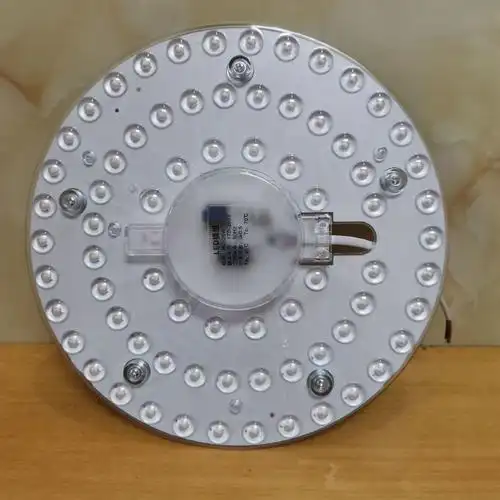 模组圆盘12w白光单件led吸顶灯灯芯改造灯板圆形节能灯泡家用灯珠灯盘