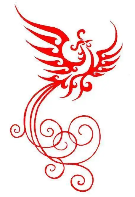 干货!难得一见的凤凰纹样素材,是你临摹学习绘画纹样的好素材