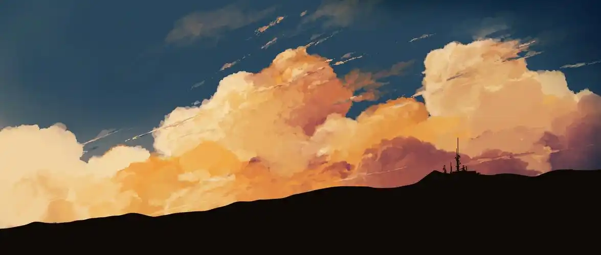 p站画师静谧风景壁纸日本画师住崎的插画作品