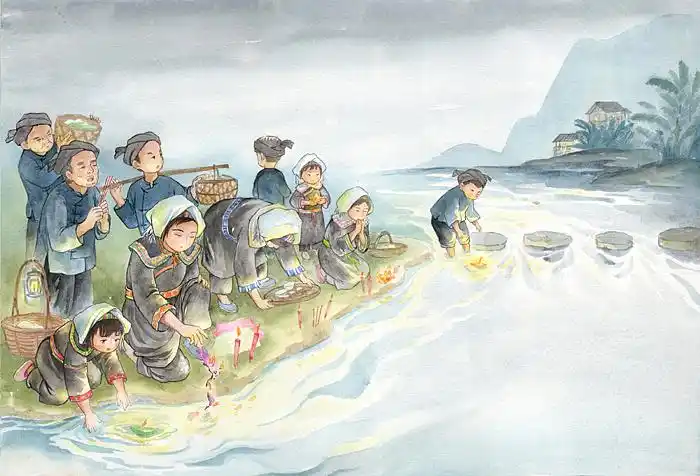 广西少数民族文化绘本壮族传统节日铜鼓