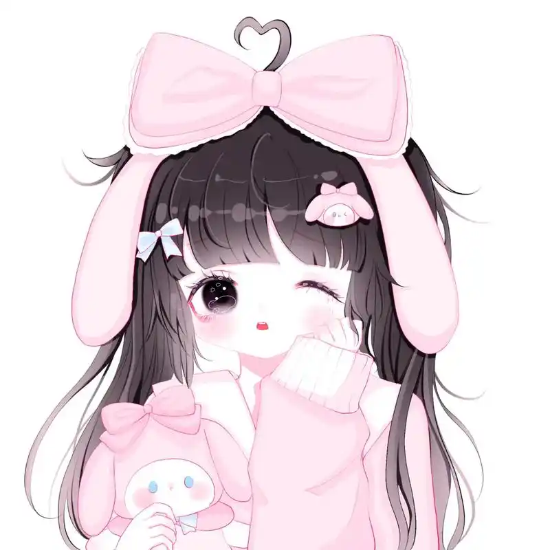 超级无敌可爱美乐蒂女孩动漫头像 - 抖音