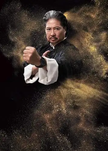 洪金宝乘高铁出行,已不见轮椅,如今改用拐杖了