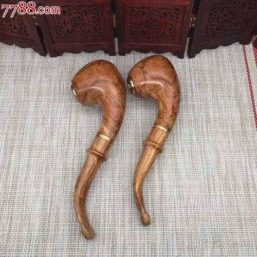 海南黄花梨老板烟斗烟