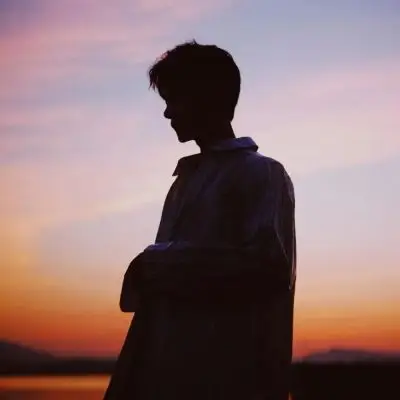 男生背影/侧脸头像