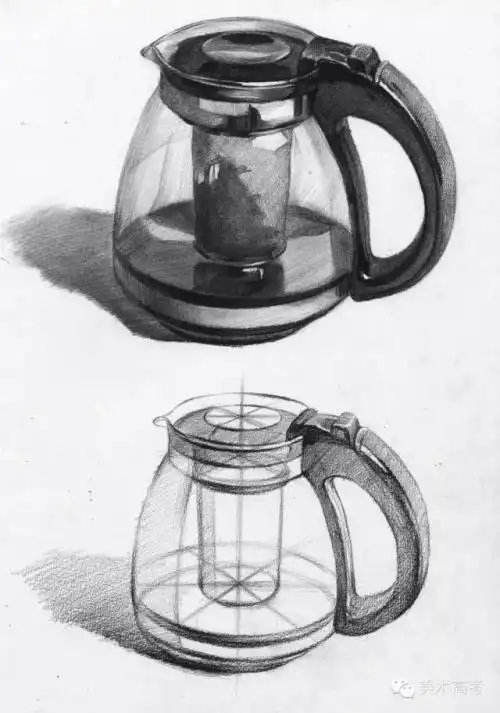 单个素描示范经典