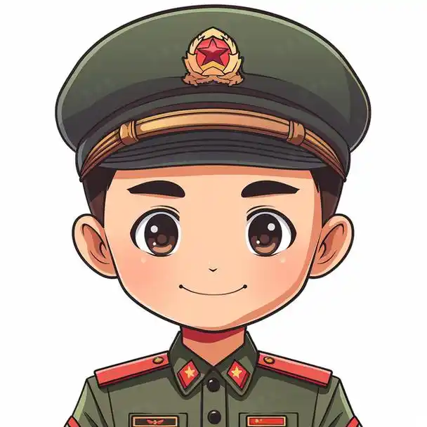 军人头像|部队军人专属创意手绘头像